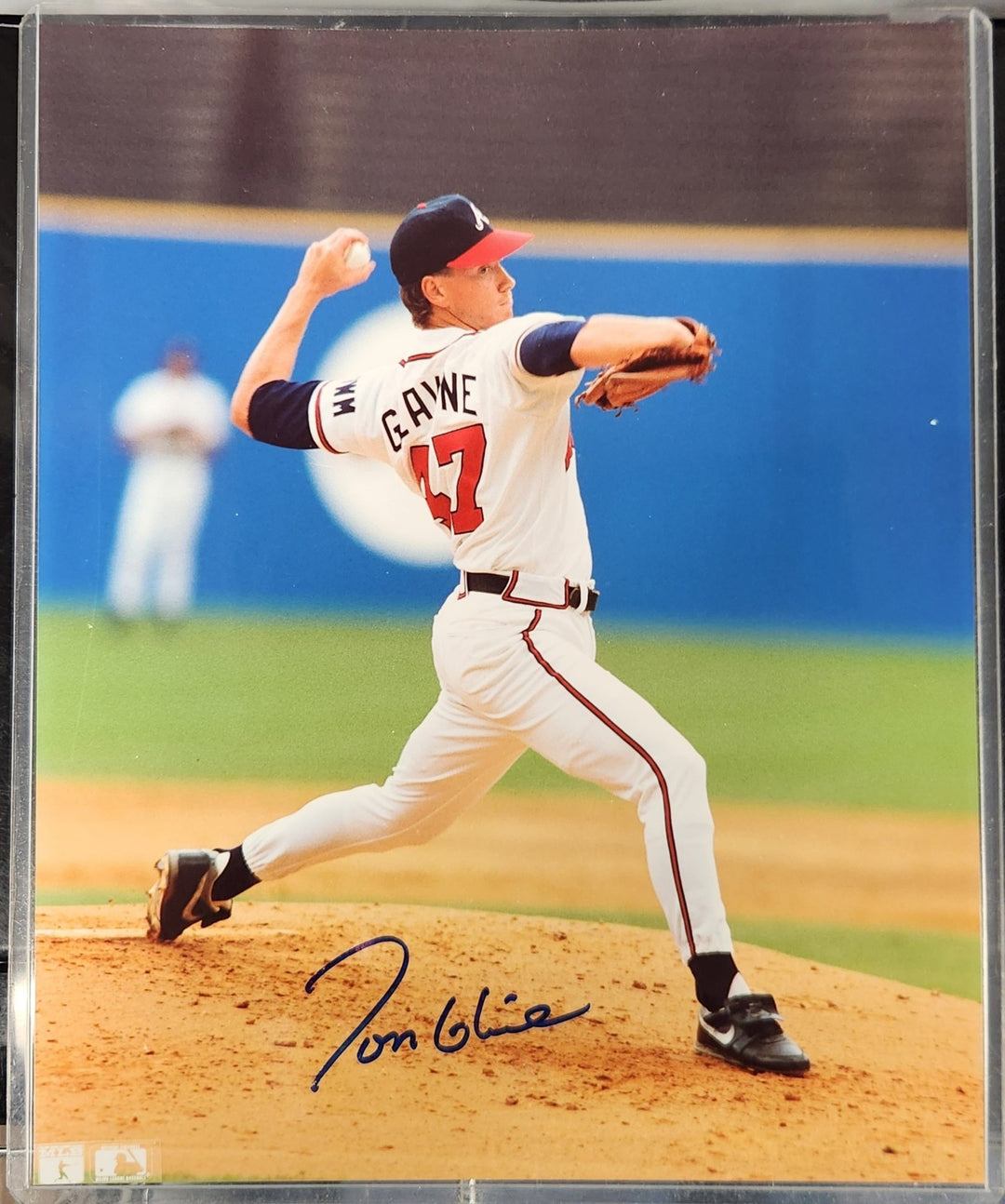 Tom Glavine Autographed 8x10 Photo Atlanta Braves HOF COA