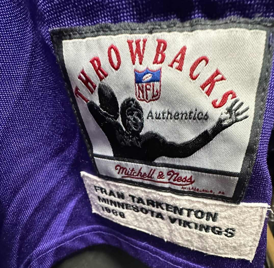 Fran Tarkenton 1968 Minnesota Vikings Mitchell & Ness Throwback Jersey NFL