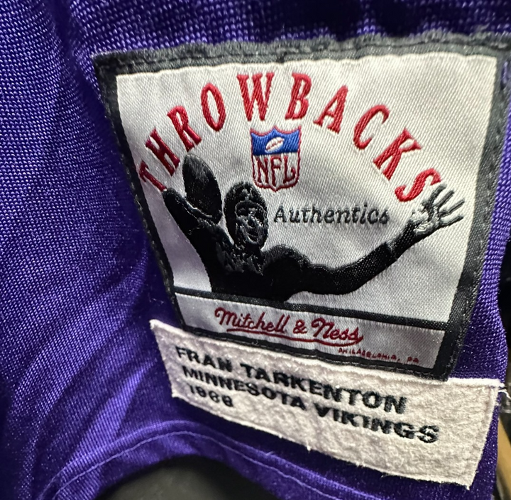 Fran Tarkenton 1968 Minnesota Vikings Mitchell & Ness Throwback Jersey NFL