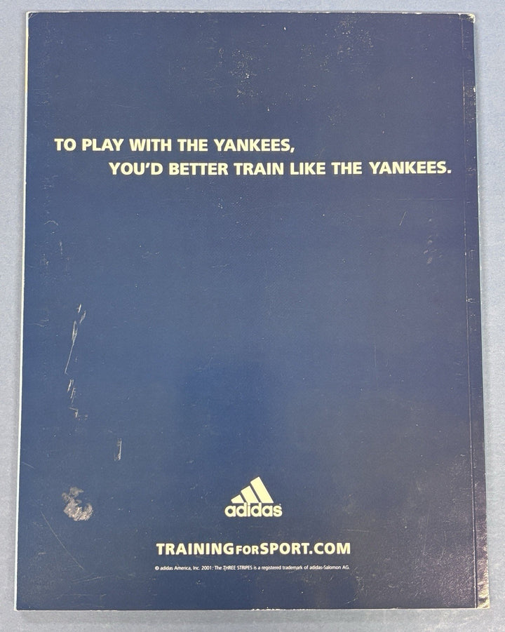2001 52nd Annual New York Yankees Yearbook 26 Time World Champions