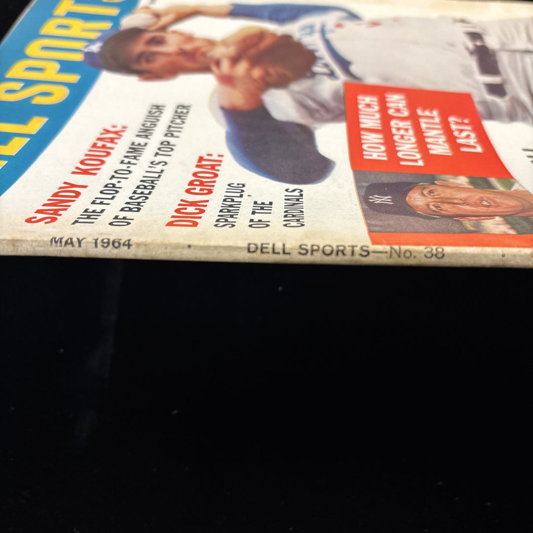 May 1964 Dell Sports Magazine Sandy Koufax Cover