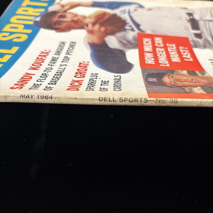 May 1964 Dell Sports Magazine Sandy Koufax Cover