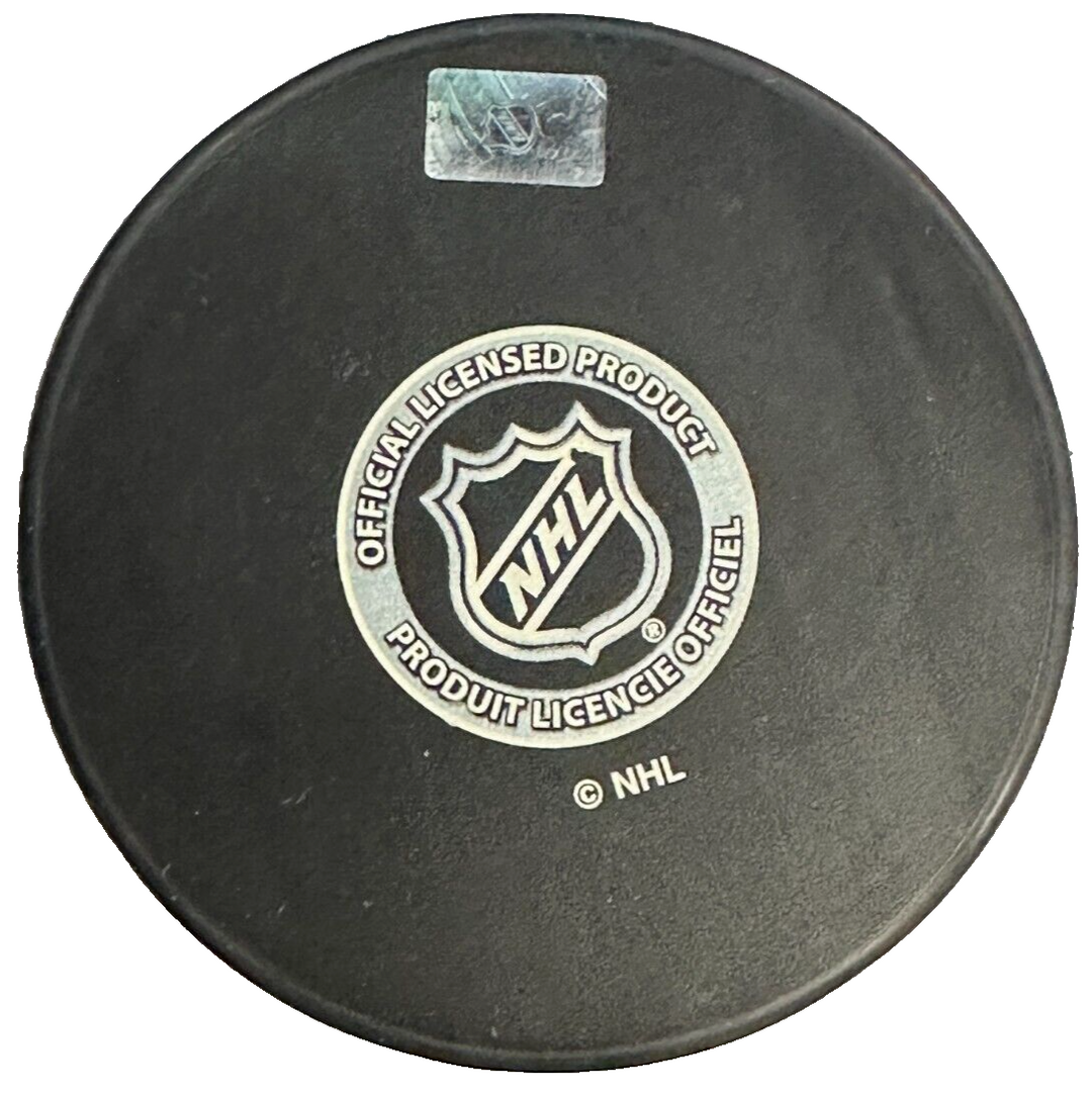 Al Iafrate Autographed Boston Bruins Hockey Puck NHL