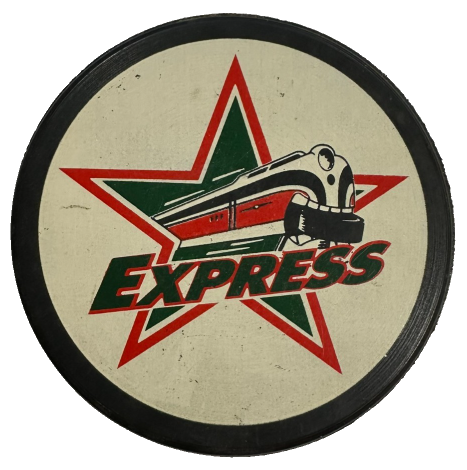 Vintage Roanoke Express Official Hockey Puck ECHL