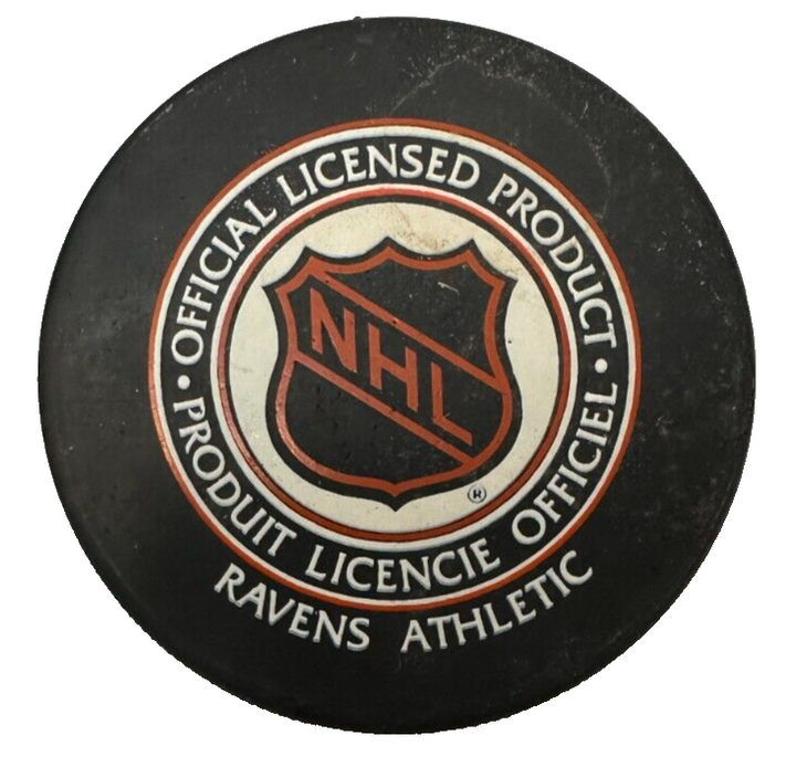 Jim Carey Autographed Boston Bruins Hockey Puck NHL