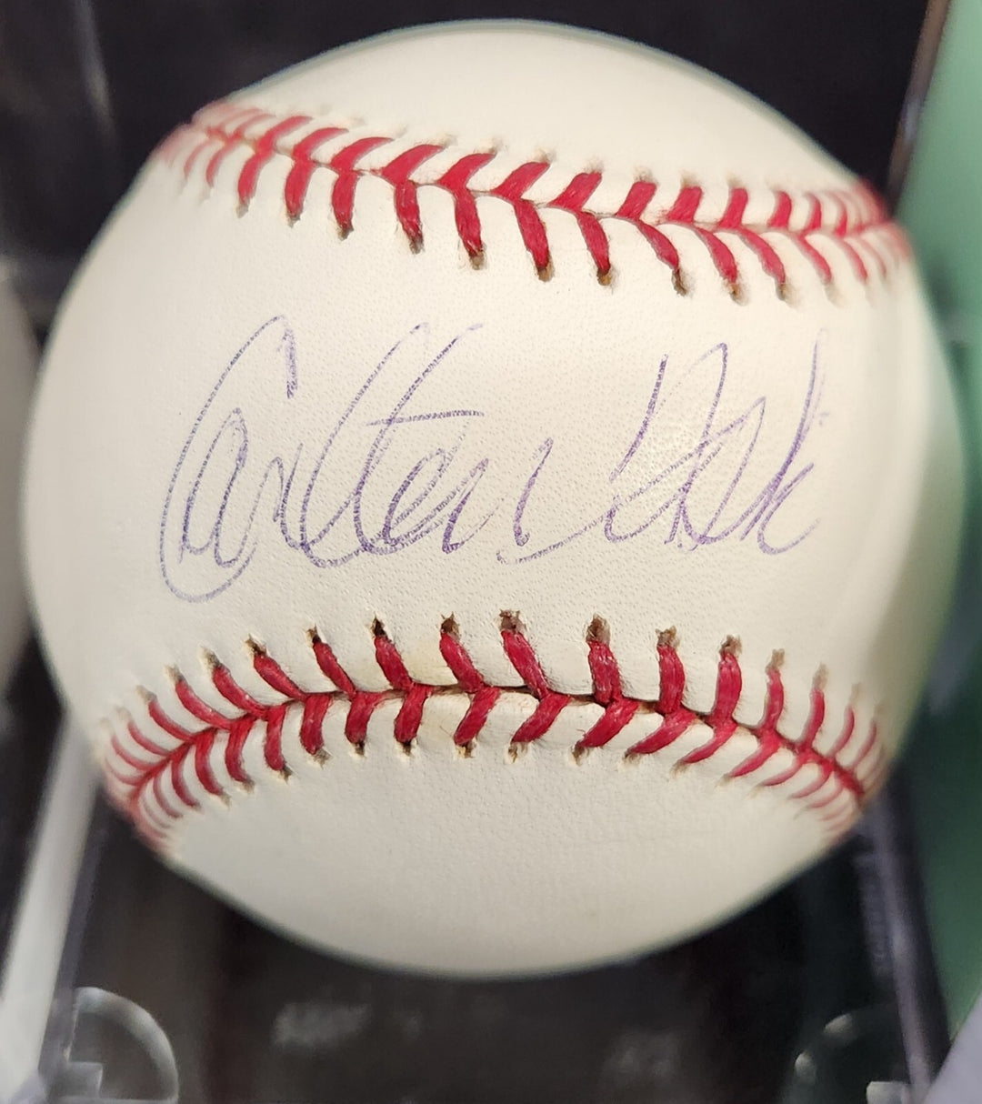 Carlton Fisk Signed Major League Baseball Red Sox White Sox HOF Steiner PSA COA
