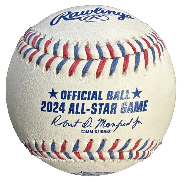 Jarren Duran Autographed 2024 All-Star Game Baseball W/ ASG MVP 24 Red Sox