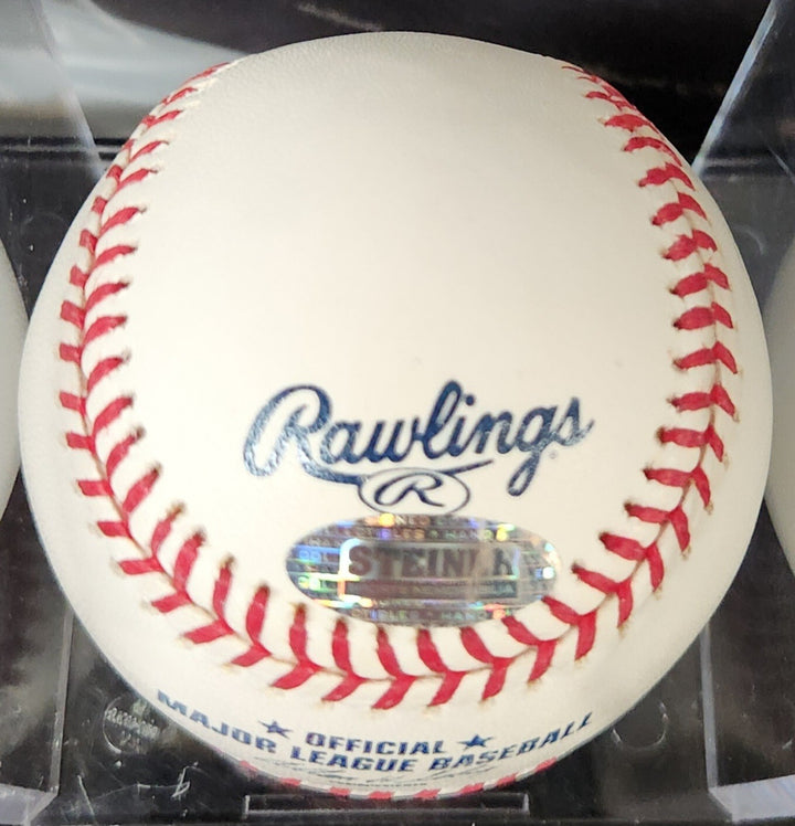 Curt Schilling Signed ML Baseball Red Sox Phillies Diamondbacks Steiner COA 