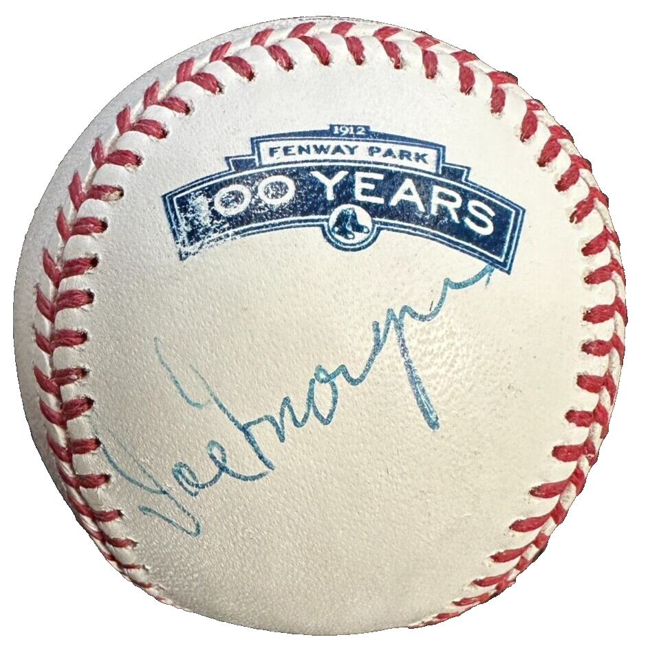 Joe Morgan Fenway Park 100th Anniversary Baseball Red Sox Morgan Magic