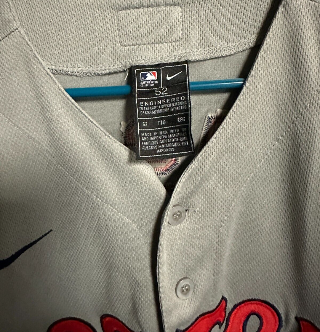 Triston Casas Autographed Boston Red Sox Road Nike Jersey