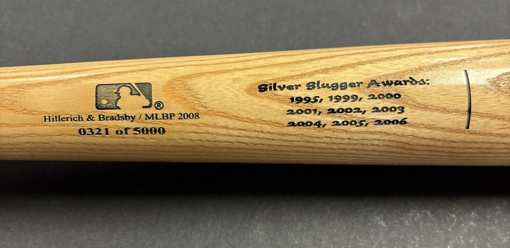 Louisville Slugger Manny Ramirez 500th HR Commemorative Bat Red Sox 321/5000