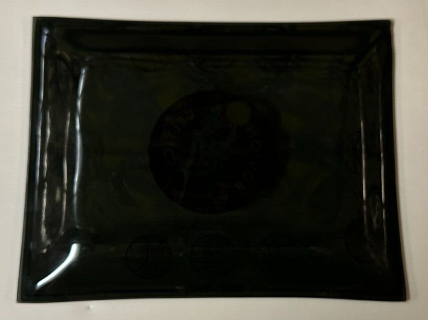 1967-68 Boston Celtics World Champions Glass Candy Dish / Ashtray