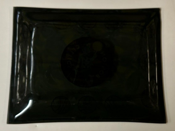 1967-68 Boston Celtics World Champions Glass Candy Dish / Ashtray