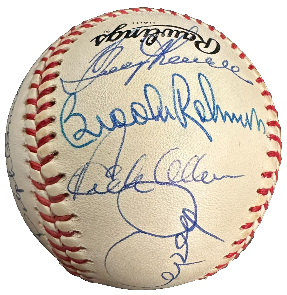 MLB MVP's Autographed ONL Baseball Robinson Banks Cepeda Allen BAS