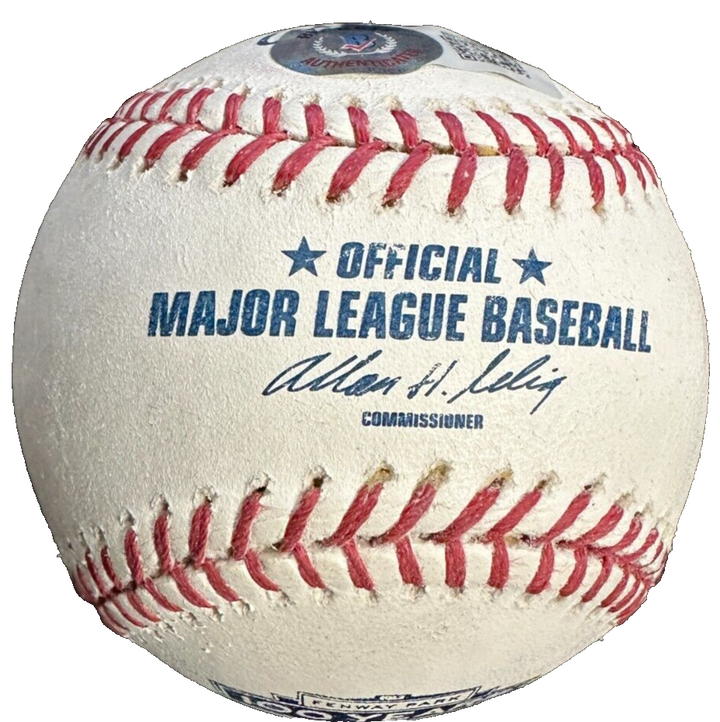 David Ortiz Autographed Fenway Park 100th Anniversary Baseball BAS Red Sox