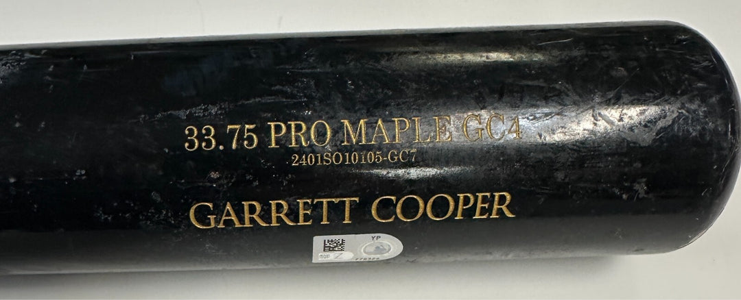 2024 Garrett Cooper Game Used Old Hickory Game Bat Boston Red Sox