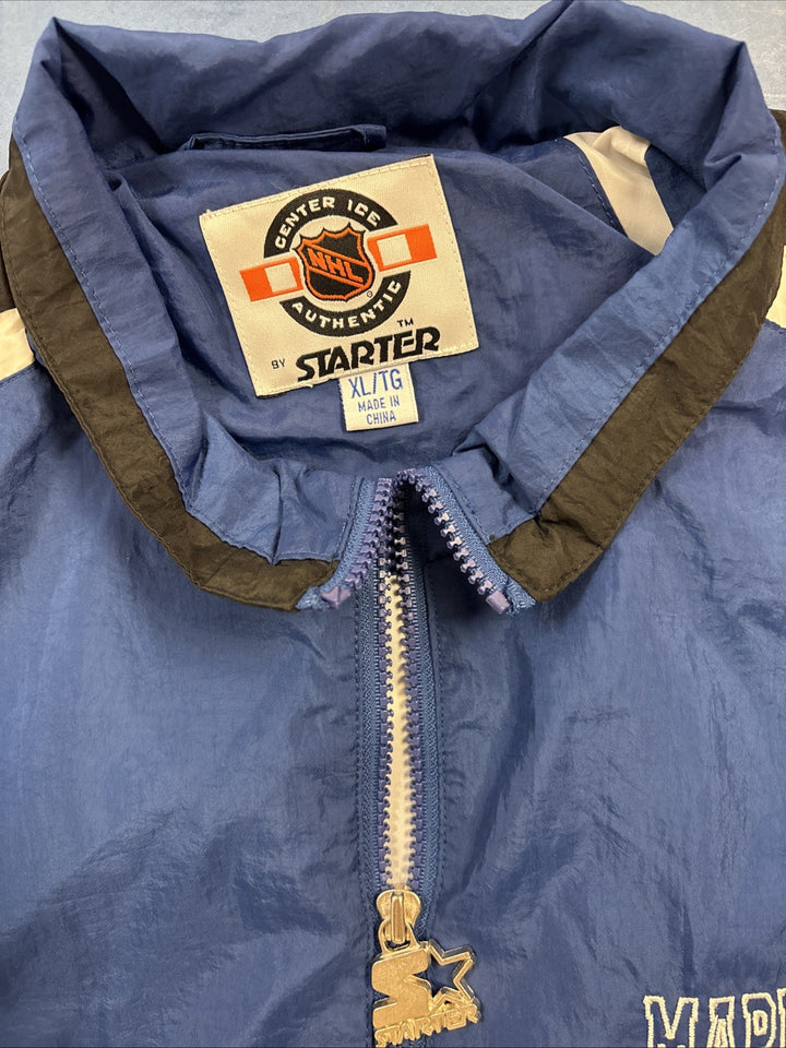 Toronto Maple Leafs Windbreaker Jacket XL Authentic
