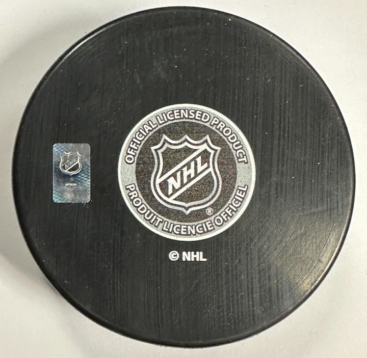 Gord Kluzak Autographed 100th Year Boston Bruins Hockey Puck