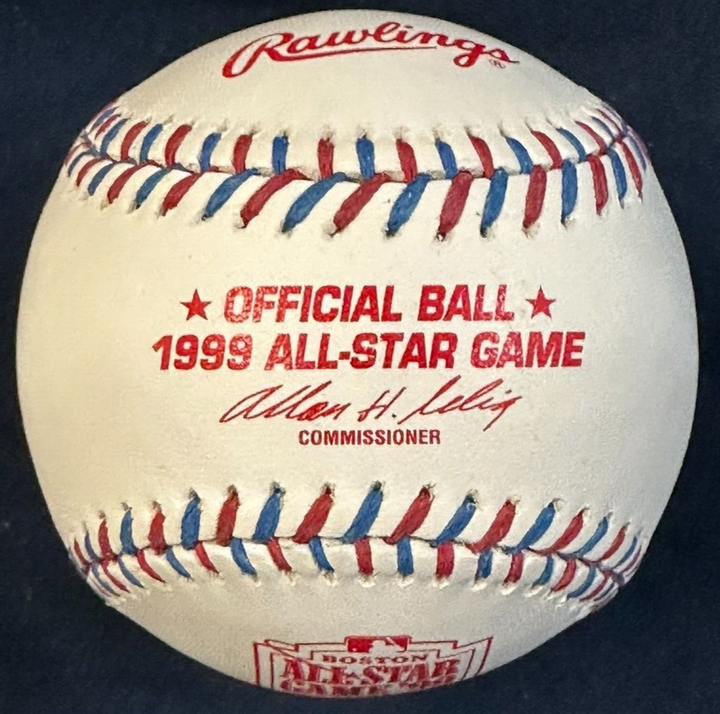 Pedro Martinez & Curt Schilling Autographed 1999 All-Star Game Baseballs Fenway