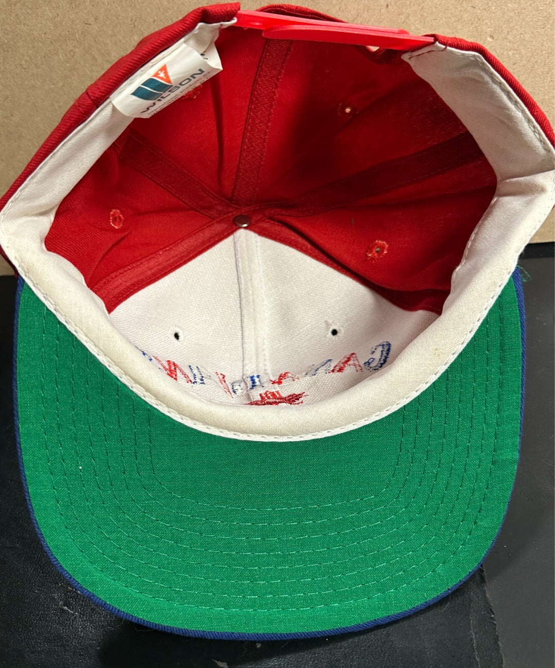 Vintage 1990's Wilson Vancouver Canadians Snapback Hat