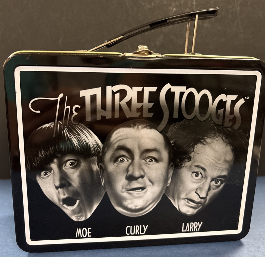 The Three Stooges Tin Lunch Box Collectible Vintage 1998