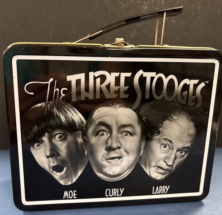 The Three Stooges Tin Lunch Box Collectible Vintage 1998