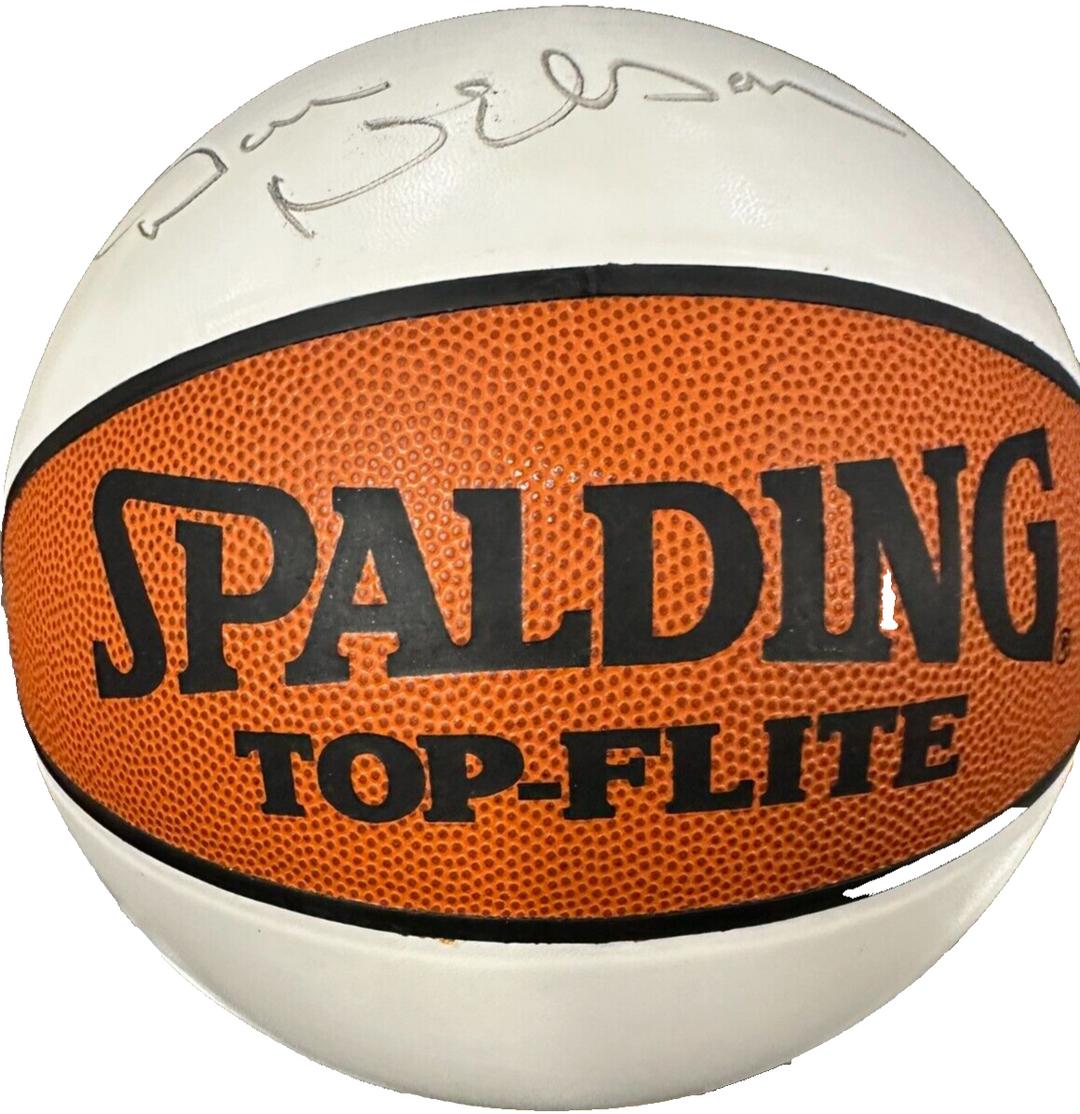 Don Nelson Autographed Spalding Basketball HOF Boston Celtics