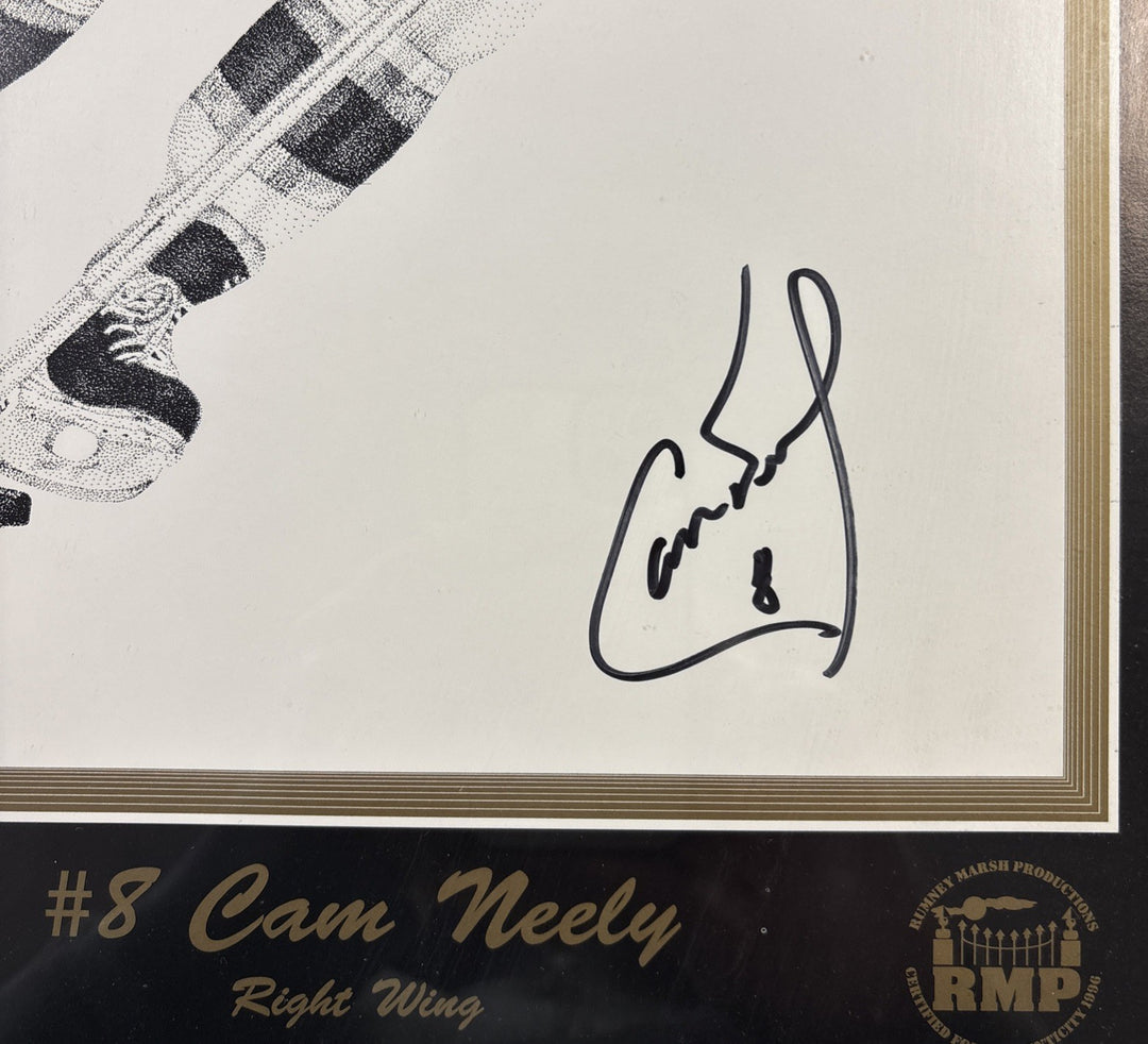 Cam Neely Boston Bruins Signed Picture 17x11 COA