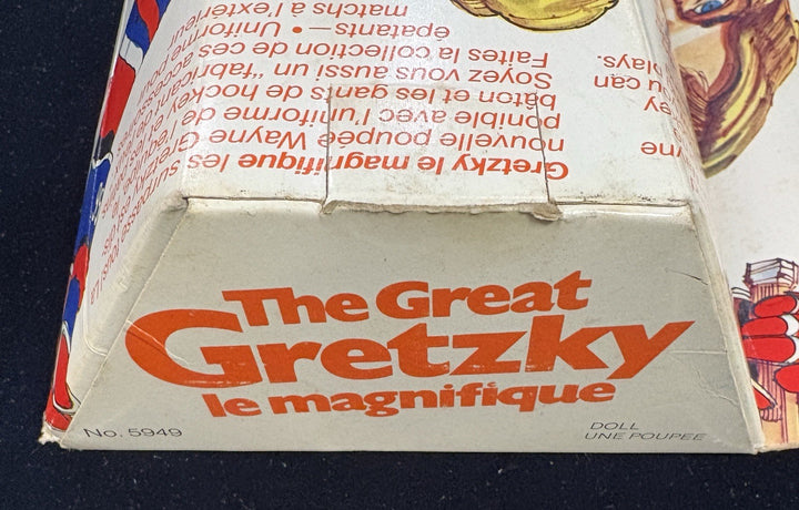 Wayne Gretzky 1983 Mattel 99 The Great Gretzky Le Magnifique NIB