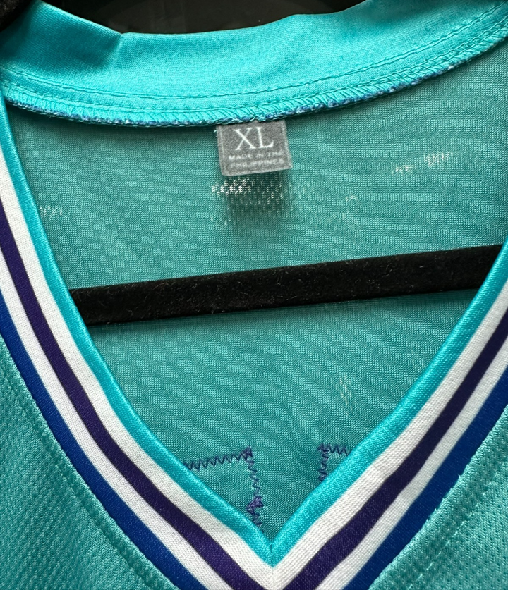 Muggsy Bouges Autographed Charlotte Hornets Custom Jersey NBA