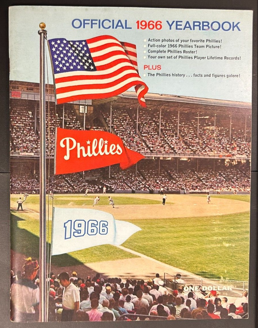 Vintage 1951 Philadelphia Phillies Yearbook Bunning Jenkins Callison Uecker