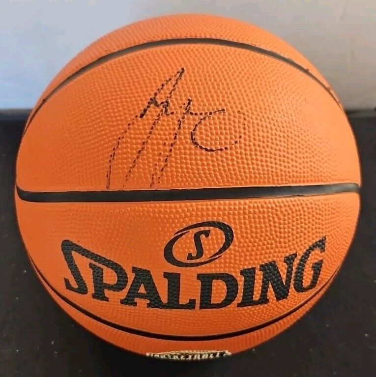 Jayson Tatum Autographed Spalding Hall of Fame Basketball BAS Celtics Champions