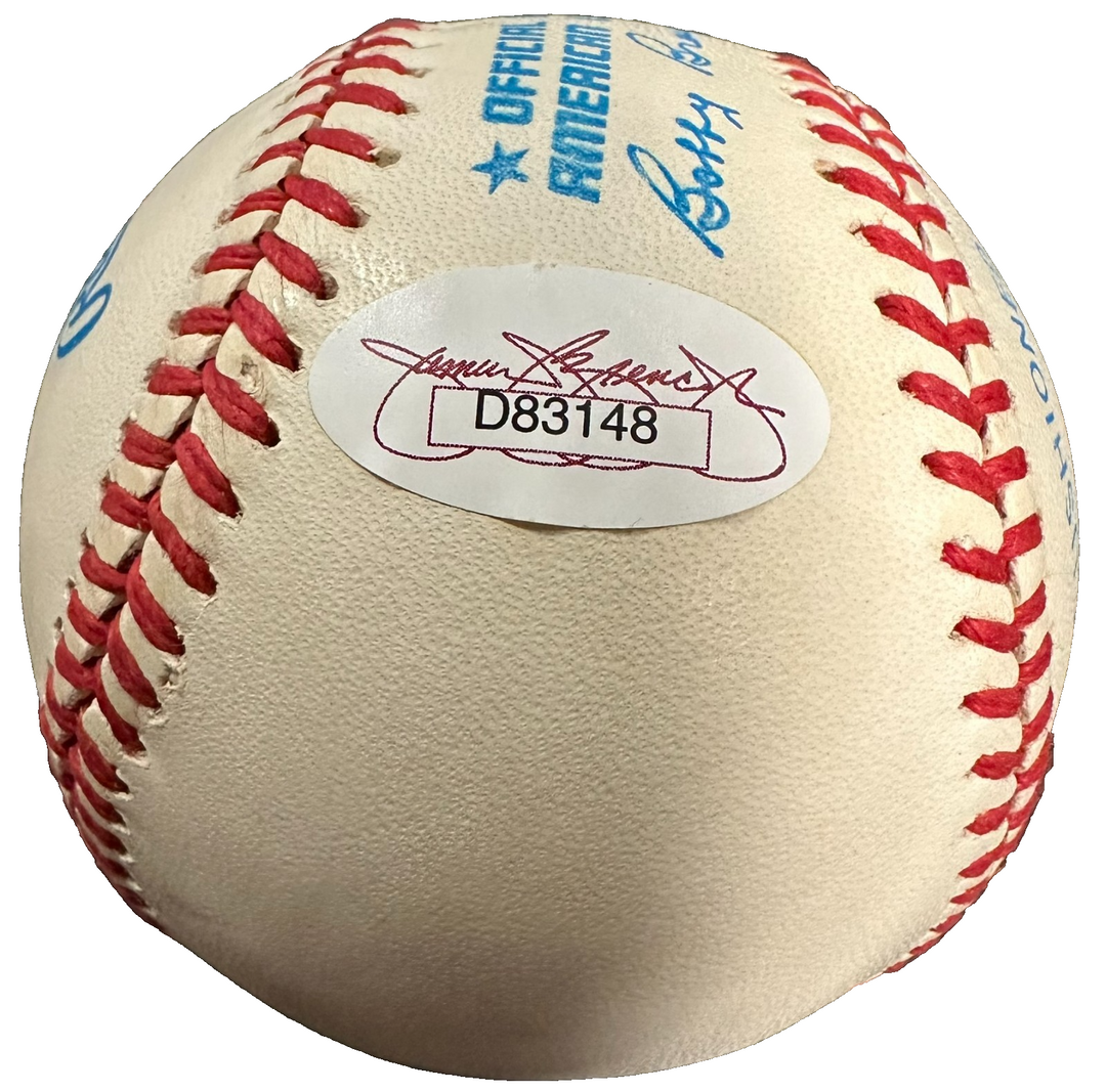 John Marzano Autographed Official American League Baseball Red Sox JSA