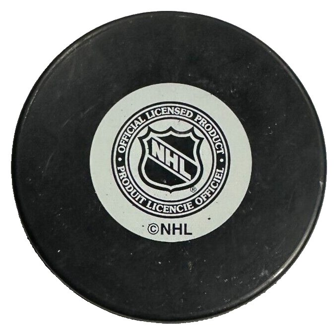 Paul Coffey Autographed Detroit Red Wings Hockey Puck HOF