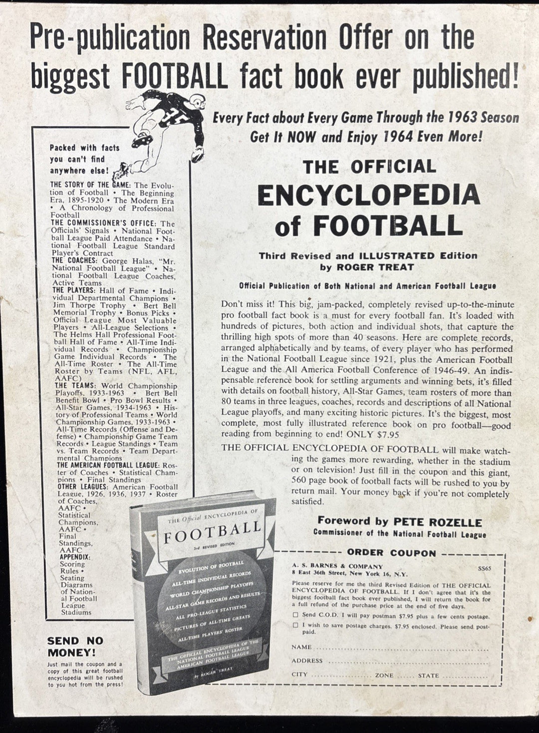 1964 Street And Smiths Yearbook Football Jim Katcavage