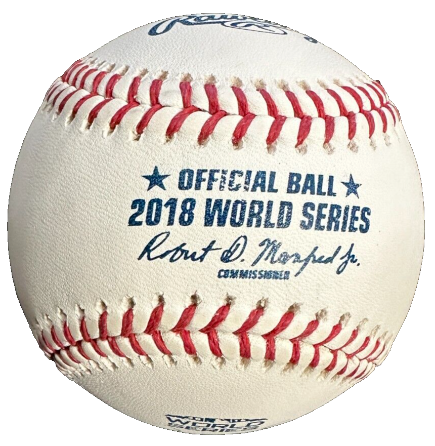 Joe Kelly Autographed 2018 World Series Baseball Boston Red Sox