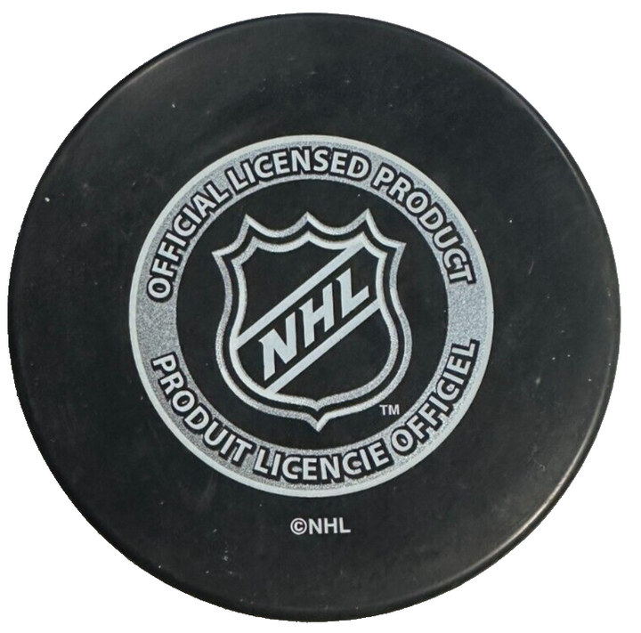 Gilles Gilbert Autographed Minnesota North Stars Hockey Puck NHL