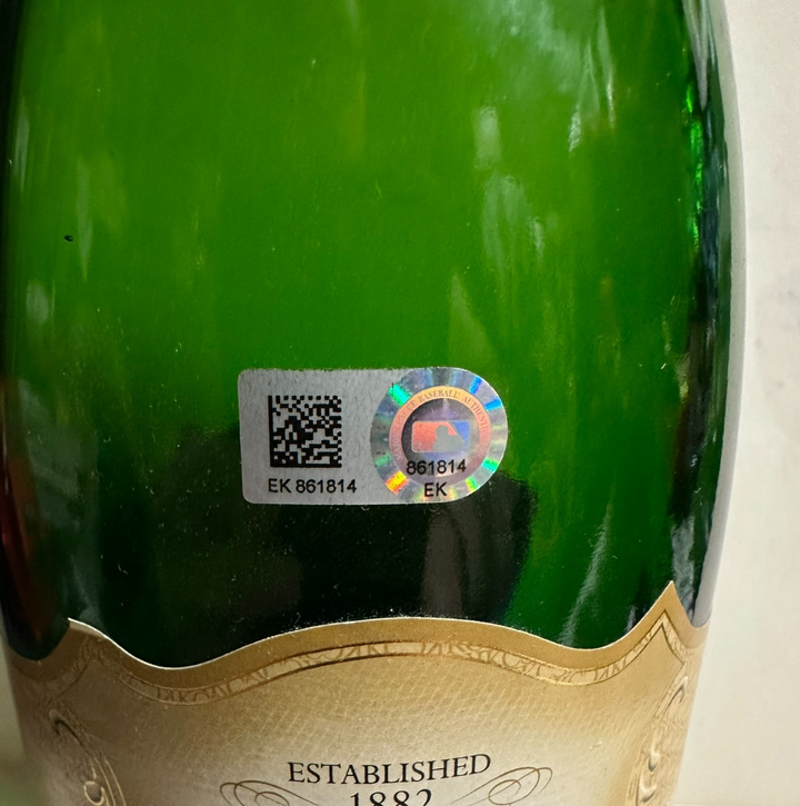 Boston Red Sox 2013 ALCS Championship Champagne Bottle MLB Hologram