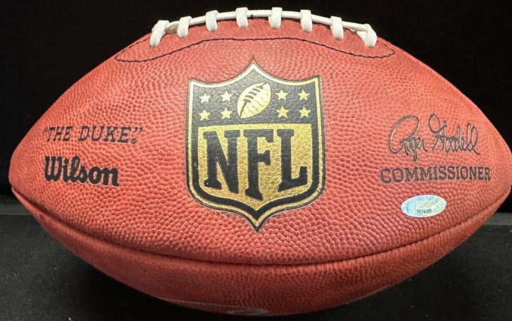 Tom Brady Autographed Official NFL Football TriStar & Fanatics NE Patriots