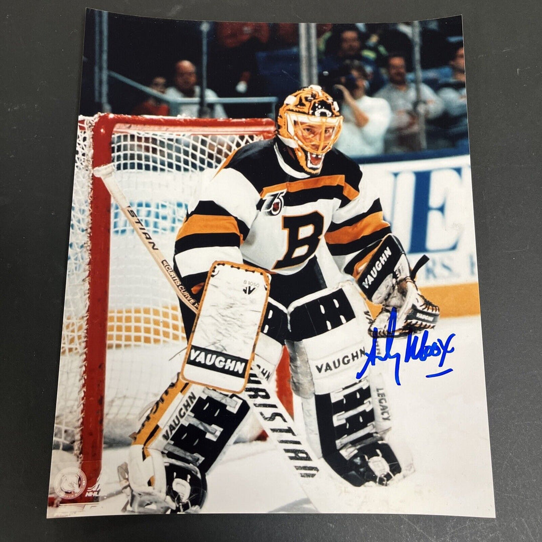 Andy Moog Signed 8x10 Boston Bruins Sportsworld