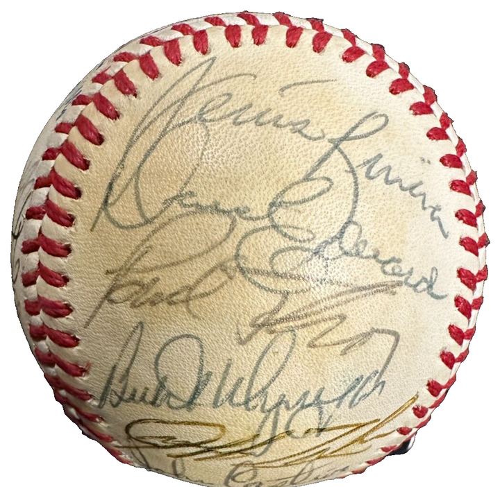 1979 Minnesota Twins Team Signed Baseball Mauch Carew Castino