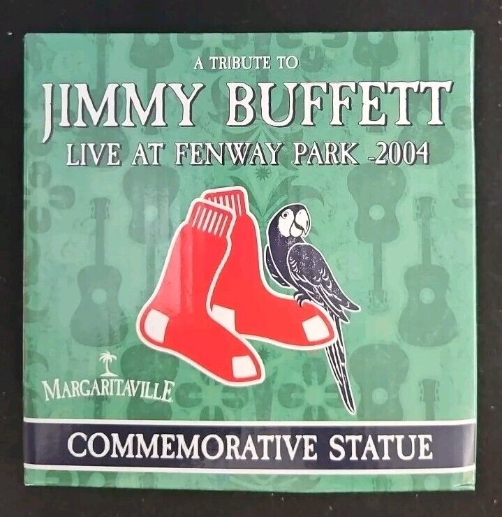 A Tribute To Jimmy Buffett Live At Fenway Park 2004 Commemorative Statue