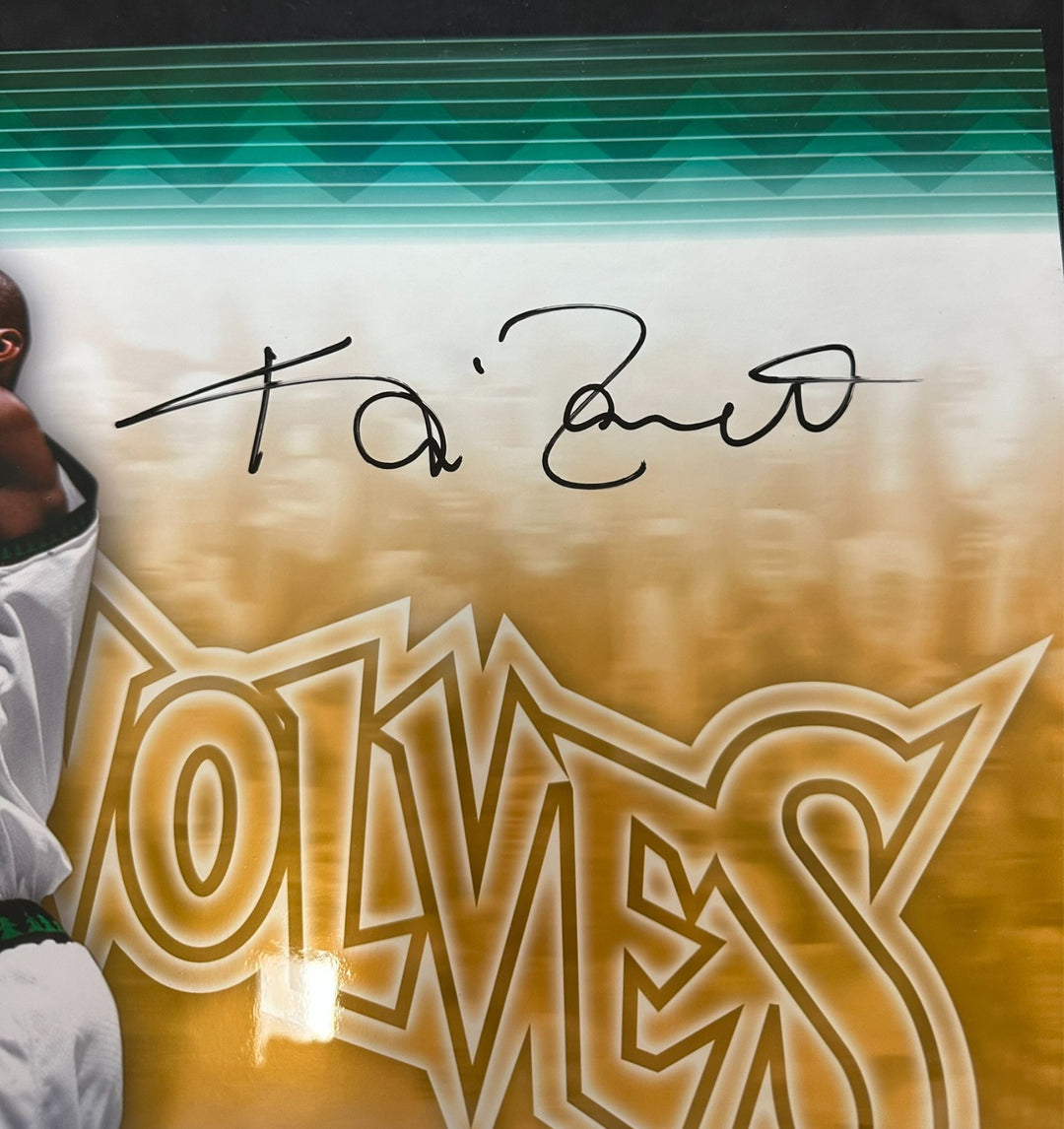 Kevin Garnett Autographed 16x20 Signature Slams Gold Autographed Photo 21/21 UDA