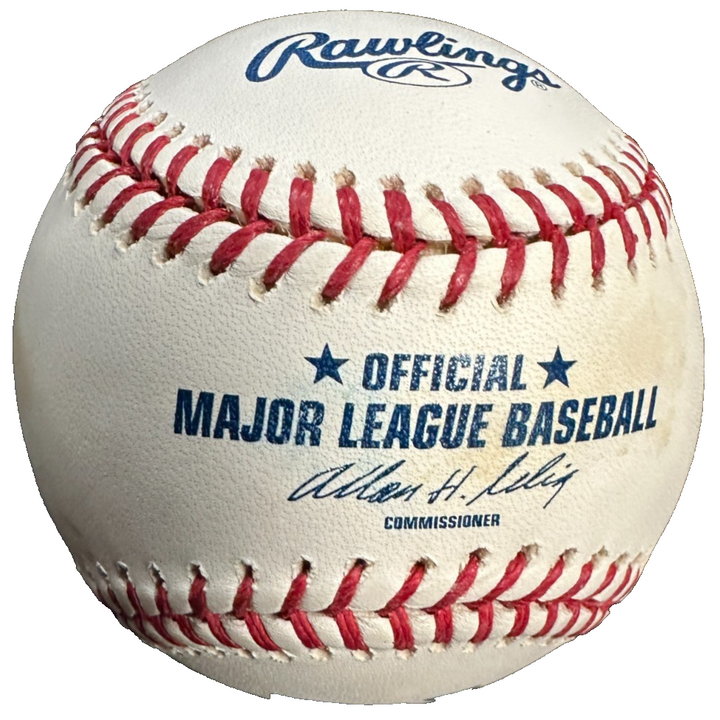 Mike Easler Autographed Official Major League Baseball W/ 79 WSC Pirates