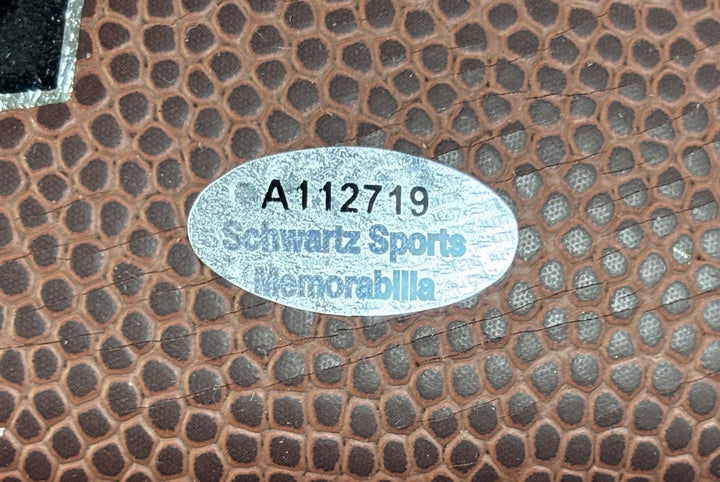 Larry Wilson HOF Signed Wilson Football St Louis Cardinals Schwartz Sports