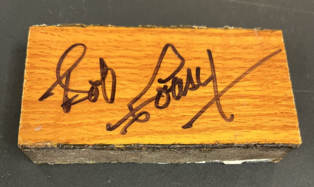 Bob Cousy Signed Boston Garden Parquet Piece Sportsworld