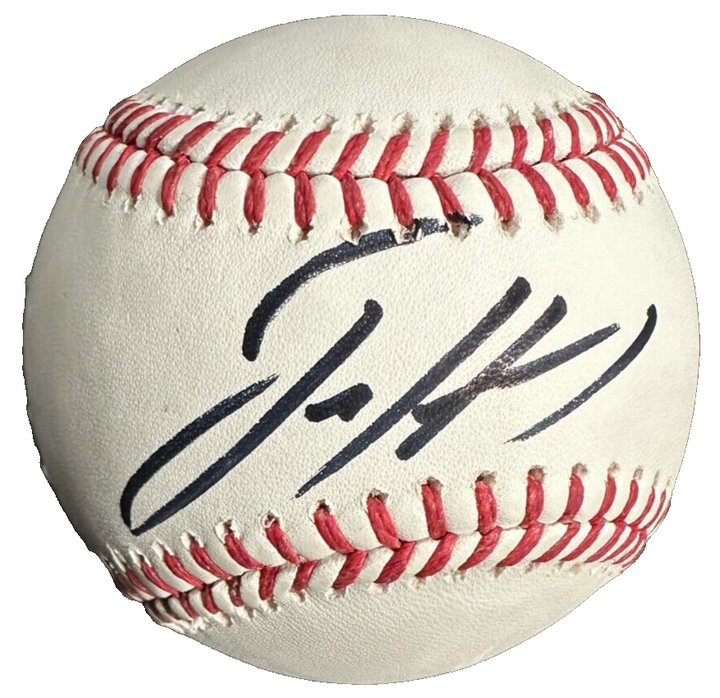 Jackson Holliday Autographed Official Major League Baseball BAS Orioles