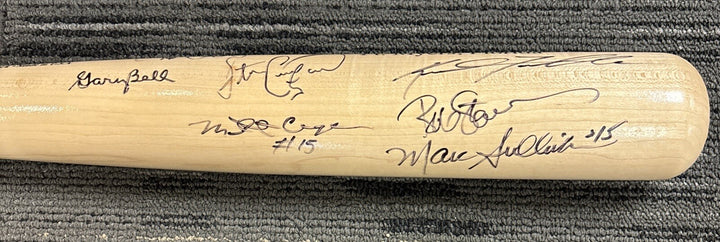 2017 Red Sox Fantasy Camp Signed Baseball Bat Campbell Barrett Bell Etc.