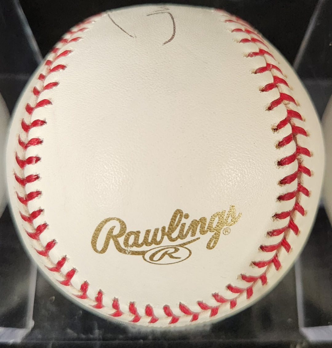 Jim Kerasiotes Signed Inscribed 2007 World Series Baseball COA