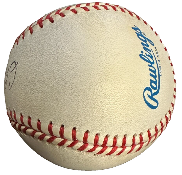 Charlie O Finley Autographed Bobby Brown American League Baseball